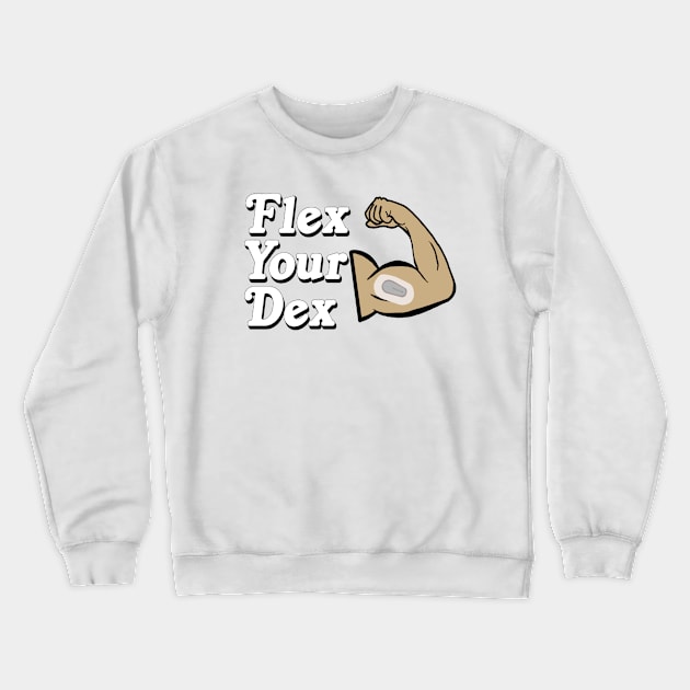 Flex Your Dex Crewneck Sweatshirt by CatGirl101